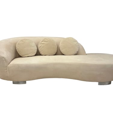 Curvaceous Sofa in the Style of Kagan by Lazar Industries Post Modern