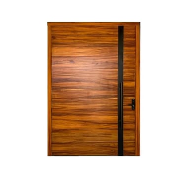 Catalina Modern Horizontal Plank Entry Door