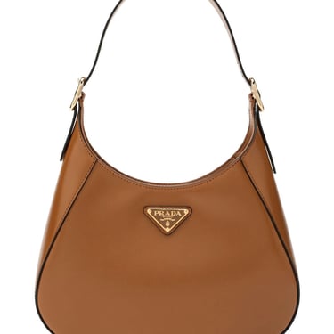 Prada Women Leather Shoulder Bag
