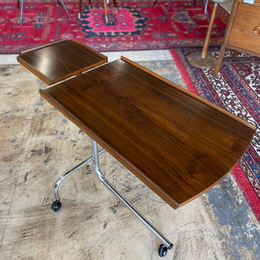 Danish Rosewood Adjustable/Tiltable Tray Table by HMN