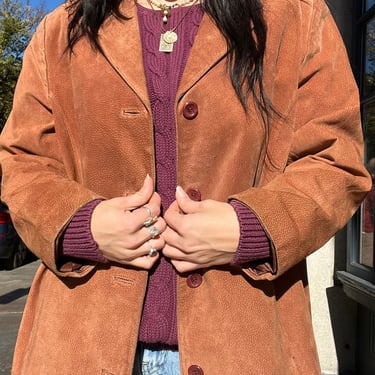 Vintage Suede Coat