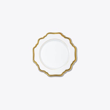 Anna's Antique Bread+Butter Plate | Rent | Gold