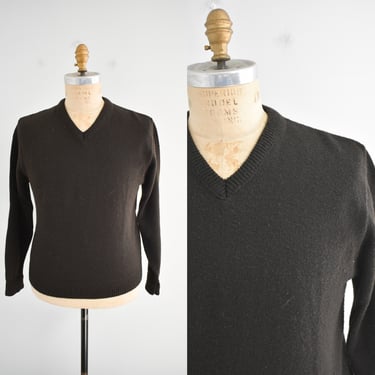 1970s Brown Pullover Sweater 