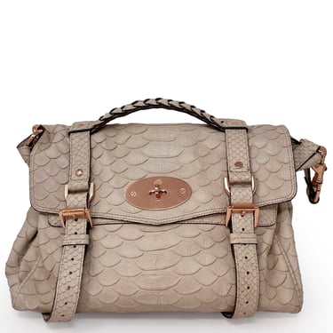 Mulberry Snake Print Alexa Handbag