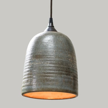 Bell Pendant with Circular Texture