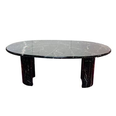 #1362 Black Marble Dining Table