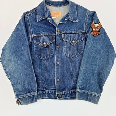 Harley Davidson Patched Levi's Jacket