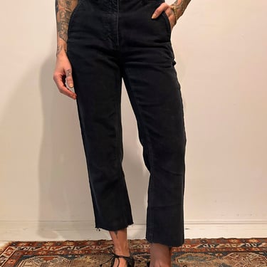 Everlane Black Corduroy Trousers