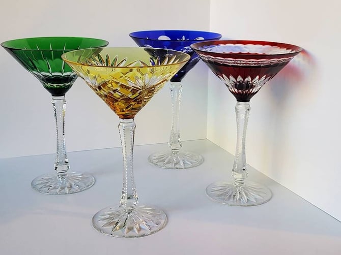 Faberge Na Zdorovye  martini glasses 