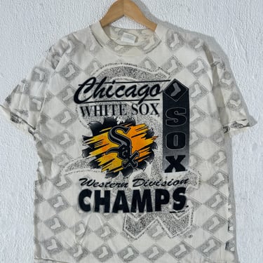 Vintage 1993 Chicago White Sox AOP T-Shirt Sz. L