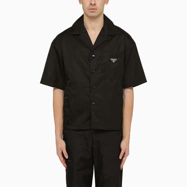 Prada Black Re-Nylon Shirt Jacket Men