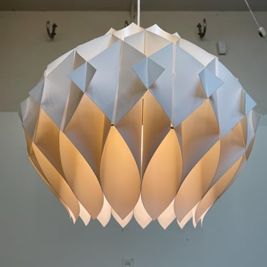 Vintage Scandinavian Butterfly Pendant Lamp by Lars Schiøler 