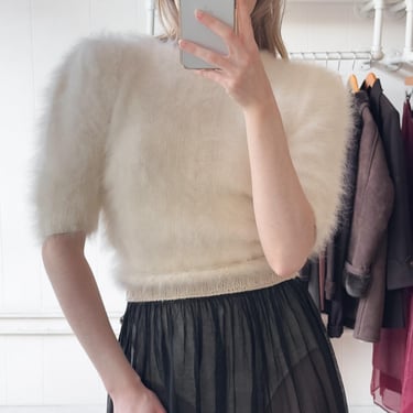 60s Angora Cloud Sweater 