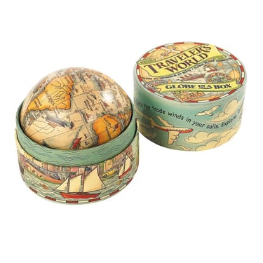 Traveler's World Globe, in a box