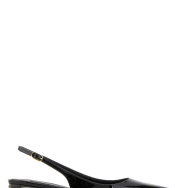 Dolce & Gabbana Women Black Leather Pumps