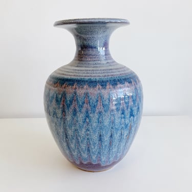 Large Signed Studio Pottery Vase