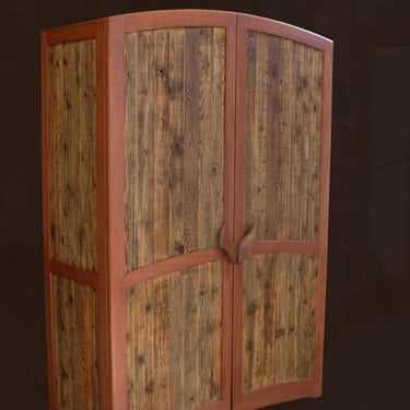 Armoire - Reclaimed Cedar and Mahogany 