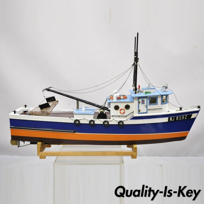 Vintage 48 Fishing Boat Ship Model A - Rab NJ 8592, Quality is Key
