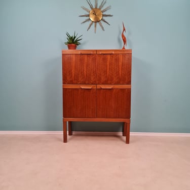 Highboard walnut sideboard from the 50s German by palette work furniture modern walnut 