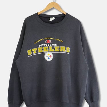 Vintage 2001 NFL Pittsburgh Steelers Crewneck Sweatshirt Sz XL