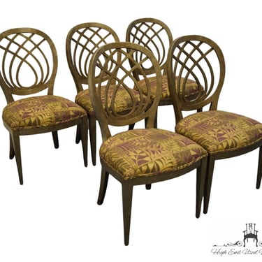 Set of 5 HENREDON FURNITURE Charisma Collection Contemporary Modern Dining Chairs 7881-26 