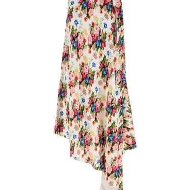 Loewe Women Printed Silk Dress