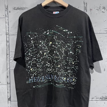 1990s heavenly bodies star constellation graphic 90s Tshirt size XL 