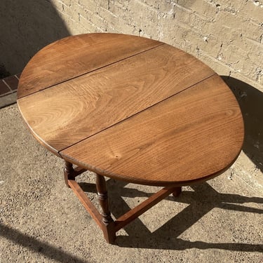 Vintage Walnut Drop Leaf Table