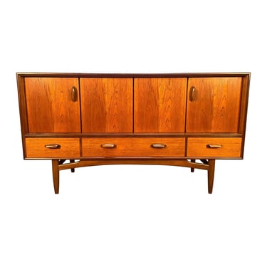 Vintage British Mid Century Modern Teak Compact Credenza by G Plan 