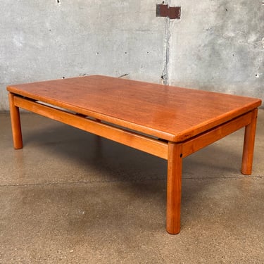 Vintage Mid Century Trioh Teak Coffee Table