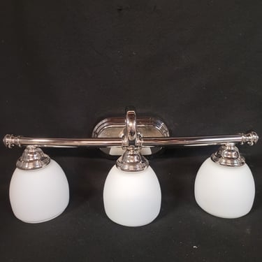 Wall Sconce with Three Glass Shades