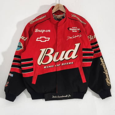 Jeff Hamilton NASCAR Budweiser Racing Jacket Sz. XL