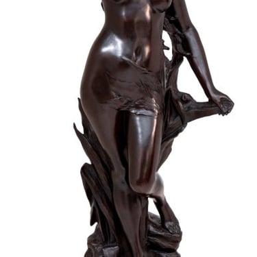 Edouard Drouot "Daphne" Bronze Sculpture