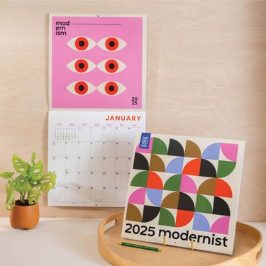 Modernist Art 2025 Calendar