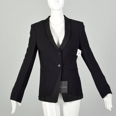 NWT Ter Et Bantine Black Blazer Minimalist Classic Jacket Timeless 