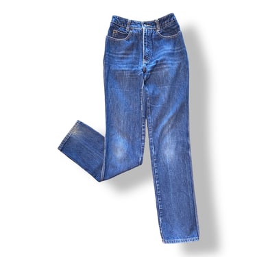 Vintage Calvin Klein Jeans 28” Waist 90’s Straight Leg Dark Wash Denim 