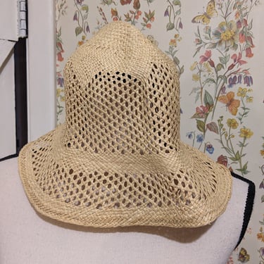 Vintage Straw Hat 