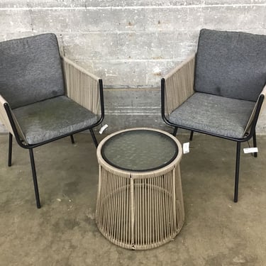 Patio Chairs and Table (3 pc) (Seattle)