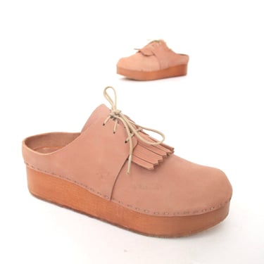 Bryr Kilt Nubuck Clogs