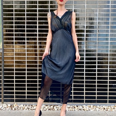 Morticia 30's Slip Dress