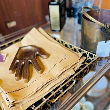 Brass hand