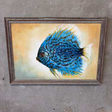 Oil Painting of a Fish