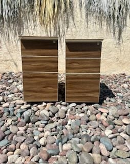 File Cabinet / Three Drawer Nightstands