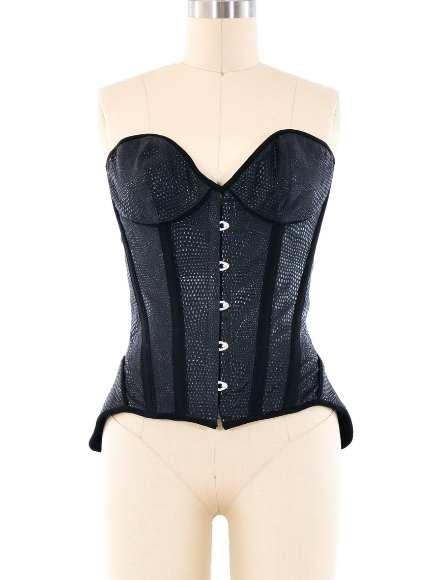 Pebbled Corset Top | Vintage Rosemond | Los Angeles, CA