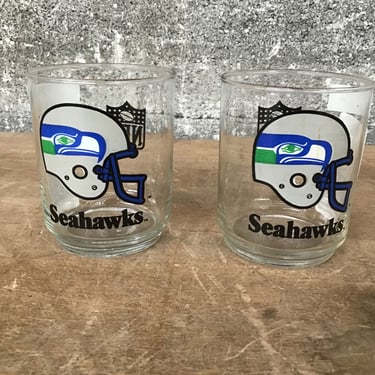 2 Seahawks Tumbler Glasses (Seattle)