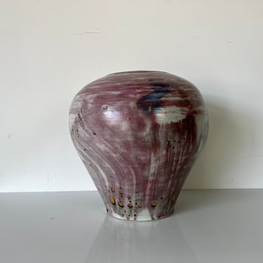 Large Bob Wagar Studio Pottery Vase 