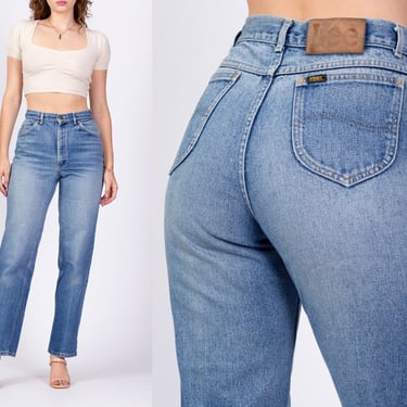 Vintage Lee Riders Jeans - Small, 26" | 80s 90s High Waisted Faded Mom Jeans 