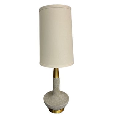 Grey and Gold Tall Lamp