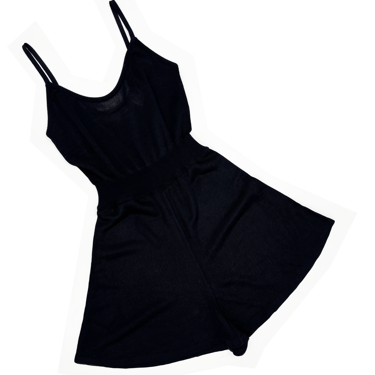 Alaia 90s black knit romper