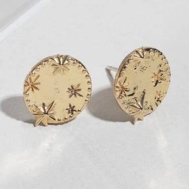 Star Disc Studs